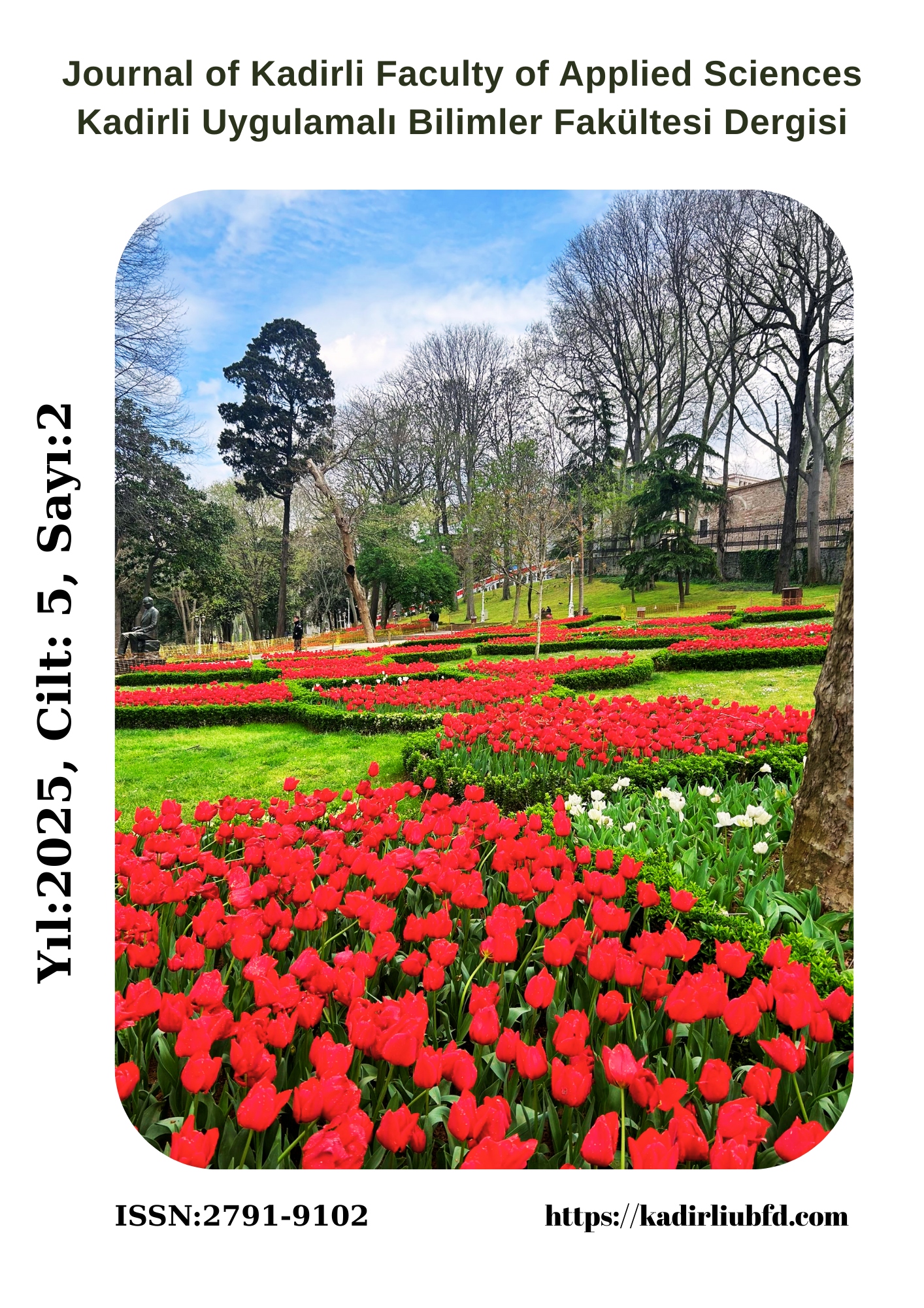 					View Vol. 5 No. 2 (2025): Journal of Kadirli Faculty of Applied Sciences
				